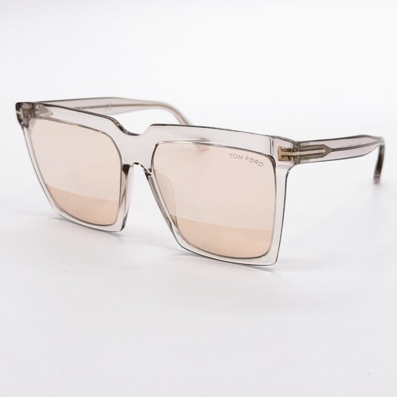 NEW TOM FORD SABRINA-02 TF764 20Z WOMEN SQUARE SUNGLASSES FT0764/S 20Z main image 10